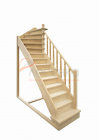 Деревянная межэтажная лестница ЛЕС-215 - превью фото 1